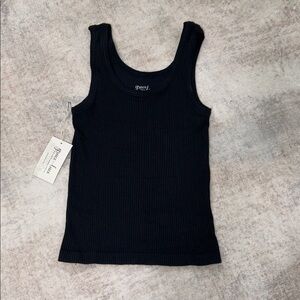 ⭐️New⭐️ Dark Navy Ribbed Tank Top